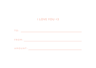 GIFT VOUCHER