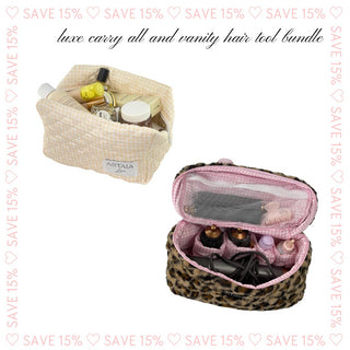Luxe Carry All & Hair Tool Vanity Case Bundle
