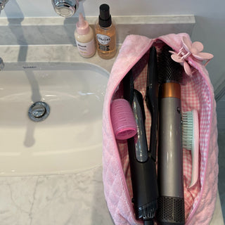Quilted makeup bag makeup bag astala luna carry all makeup pouch pencil bag brushes bag makeup case vintage floral vanity case cosmetic bag Laptop case laptop bag quilted laptop cover laptop