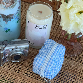 Quilted makeup bag makeup bag astala luna carry all makeup pouch pencil bag brushes bag makeup case vintage floral vanity case cosmetic bag Laptop case laptop bag quilted laptop cover laptop