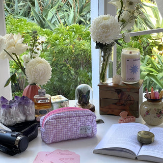 Quilted makeup bag makeup bag astala luna carry all makeup pouch pencil bag brushes bag makeup case vintage floral vanity case cosmetic bag Laptop case laptop bag quilted laptop cover laptop
