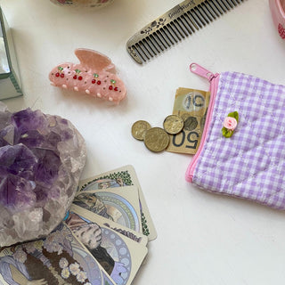 Quilted makeup bag makeup bag astala luna carry all makeup pouch pencil bag brushes bag makeup case vintage floral vanity case cosmetic bag Laptop case laptop bag quilted laptop cover laptop