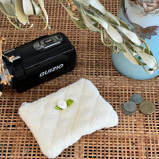 Quilted makeup bag makeup bag astala luna carry all makeup pouch pencil bag brushes bag makeup case vintage floral vanity case cosmetic bag Laptop case laptop bag quilted laptop cover laptop
