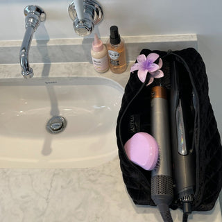 Quilted makeup bag makeup bag astala luna carry all makeup pouch pencil bag brushes bag makeup case vintage floral vanity case cosmetic bag Laptop case laptop bag quilted laptop cover laptop
